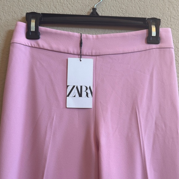 NWT Zara pale Pink high rise pants - Picture 6 of 8